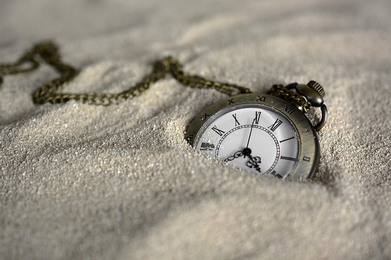 Clock Time Time Of Time Large